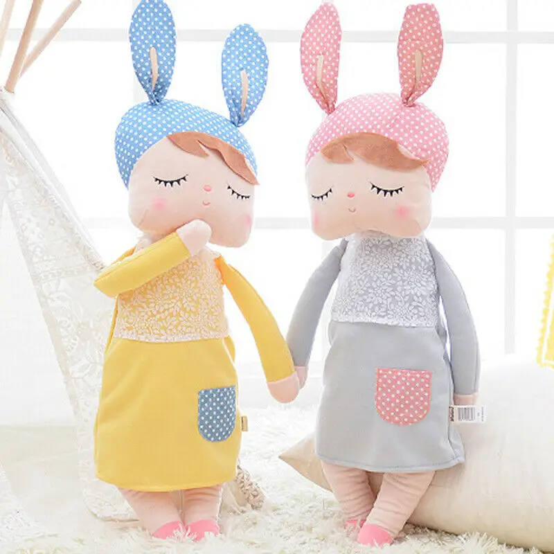 Angela Rabbit Metoo-muñeco de peluche de dibujos animados para bebé, muñeco de peluche, suave, cómodo, ideal para regalo de cumpleaños