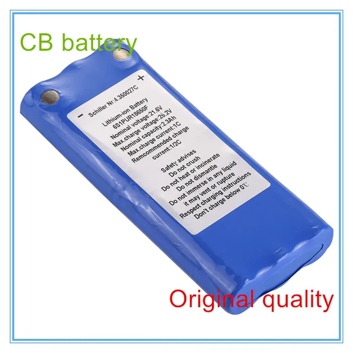 

Replacement For High Quality Imported Battery 02175 506161 4.350027c 3.920509 Battery For + AT10plus AT110 ECG EKG Battery