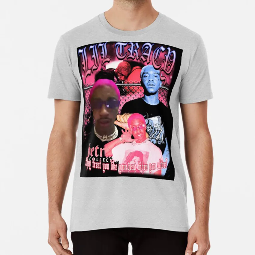 Lil Tracy They Treat You Like You Dead When You Alive! T Shirt Hell Boy Hellboy Lil Peep Lil Peep Gothboiclique Goth Boi Clique