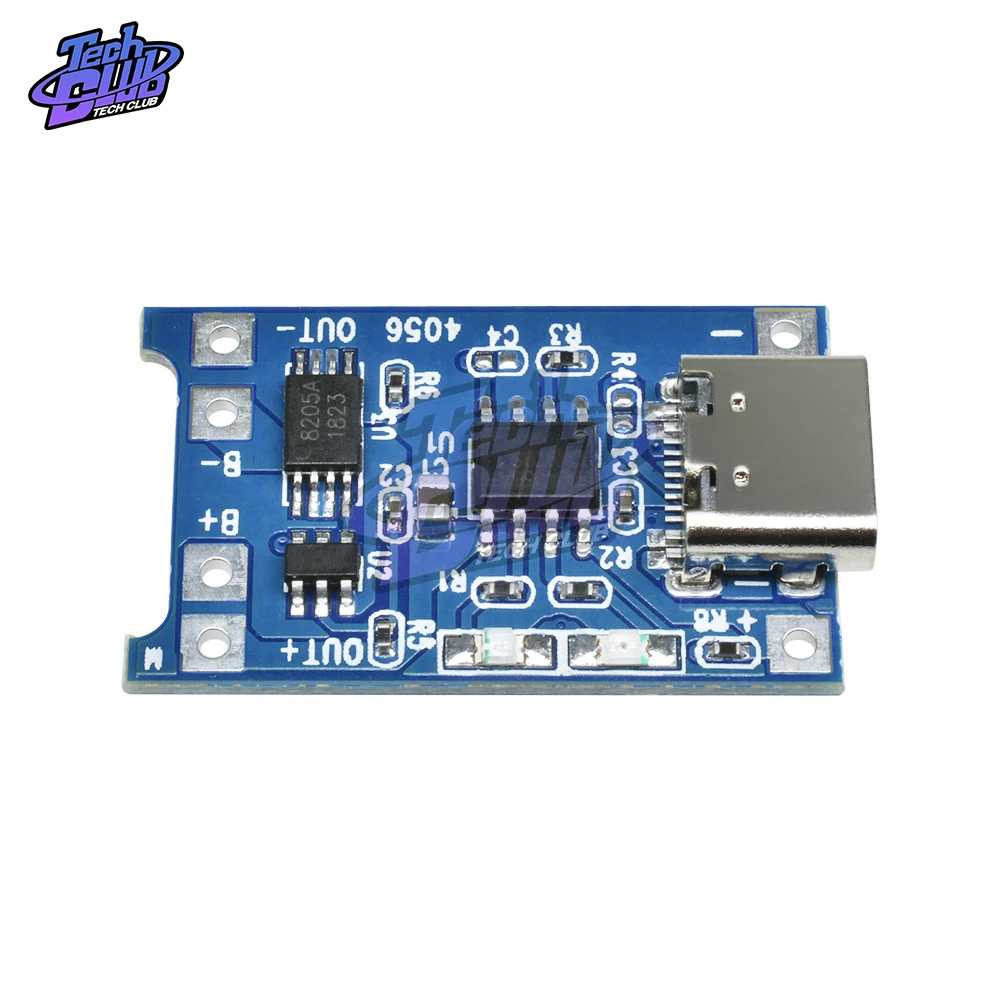 TC4056A TC4056 Lithium Battery Charger Module Type-c /Micro USB TC4056A 5V 1A 18650 Charging Board With Protection Dual Function