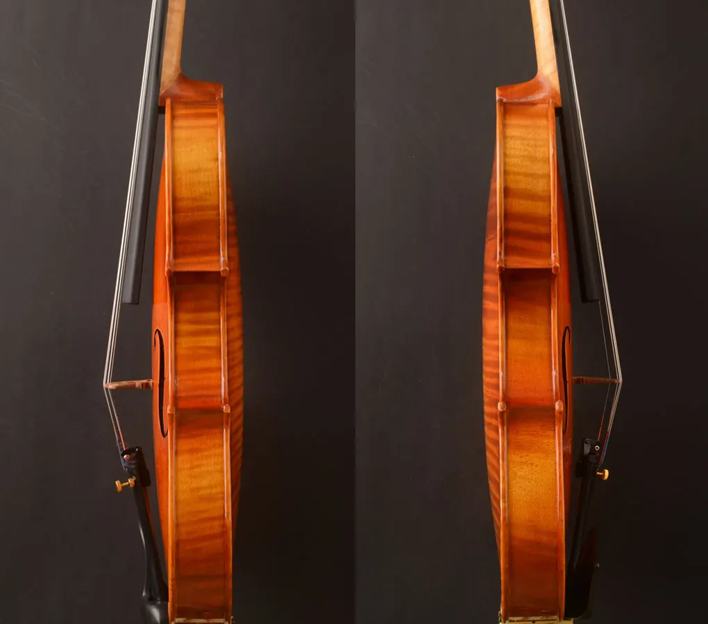 Best Model Flamed T20 Violins, Strad/Guarneri/