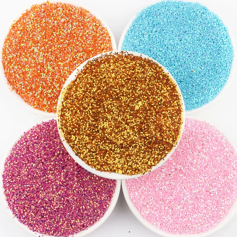 Dot Sequins 1mm Small PVC Laser Loose Sequin Multicolor Glitter Paillettes Fabric Paillette Nail Craft Art Accessories 10g/lot