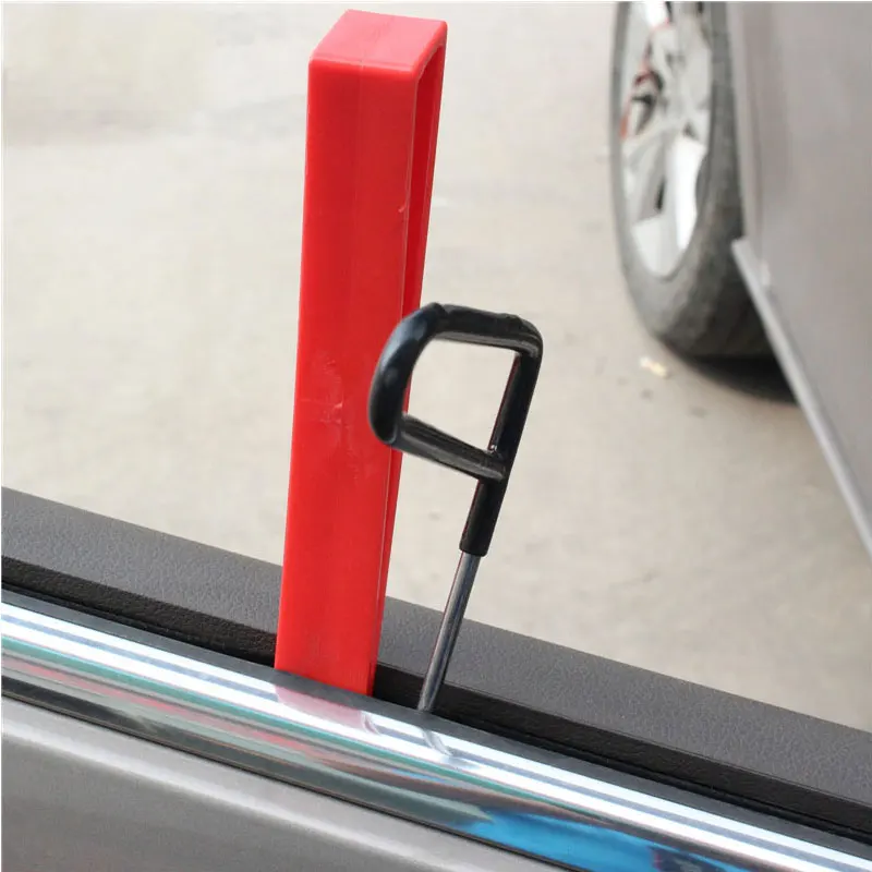 1 Pcs  Car Dent Repair Support Tool Door Wedge Sheet Metal Door Supporting Clip Protect Felt  Window Curve Wedge Tool