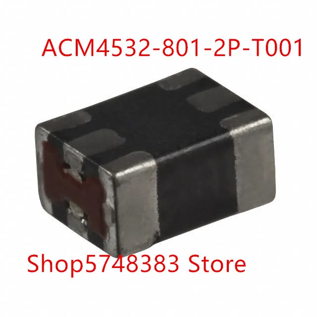 10PCS/LOT SMD inductor acm4532-801-2p-t001 acm4532 1812 800r EMI filter high current