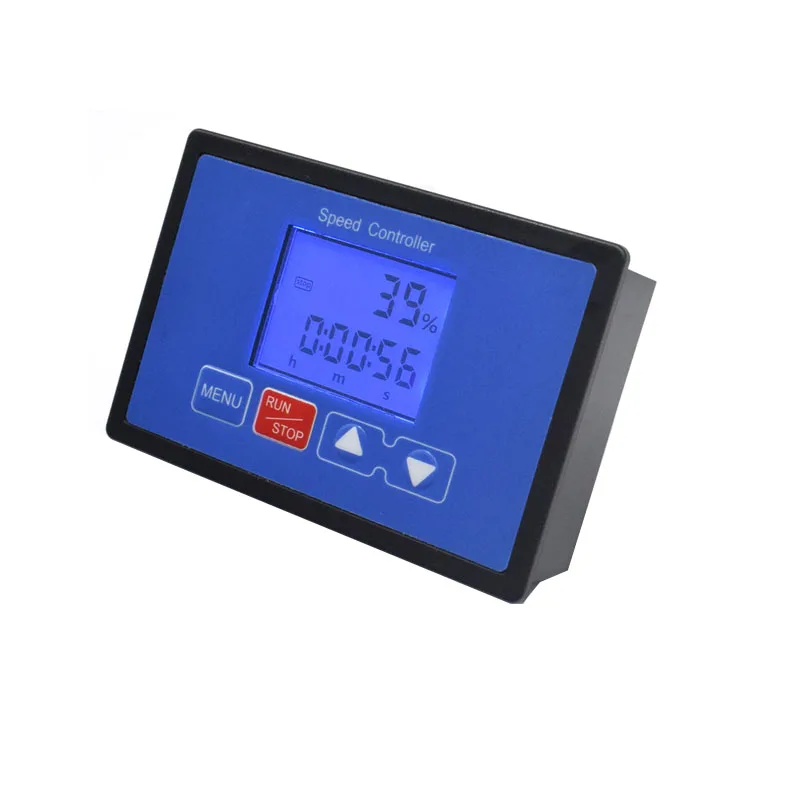 PWM سرعة تحكم تيار مستمر 6.5 فولت-55 فولت 30A LCD شاشة ديجيتال 0 ~ 100% مقياس سرعة الدوران قابل للتعديل لاسلكي للتحكم عن بعد موتور تيار مباشر حاكم