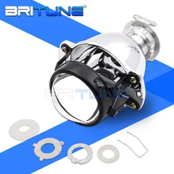 1.8/2.0'' Bi-xenon Lens HID Projector Headlight Retrofit H4 H7 Auto Car Lights Accessories Motorcycle Lenses DIY Tuning Style
