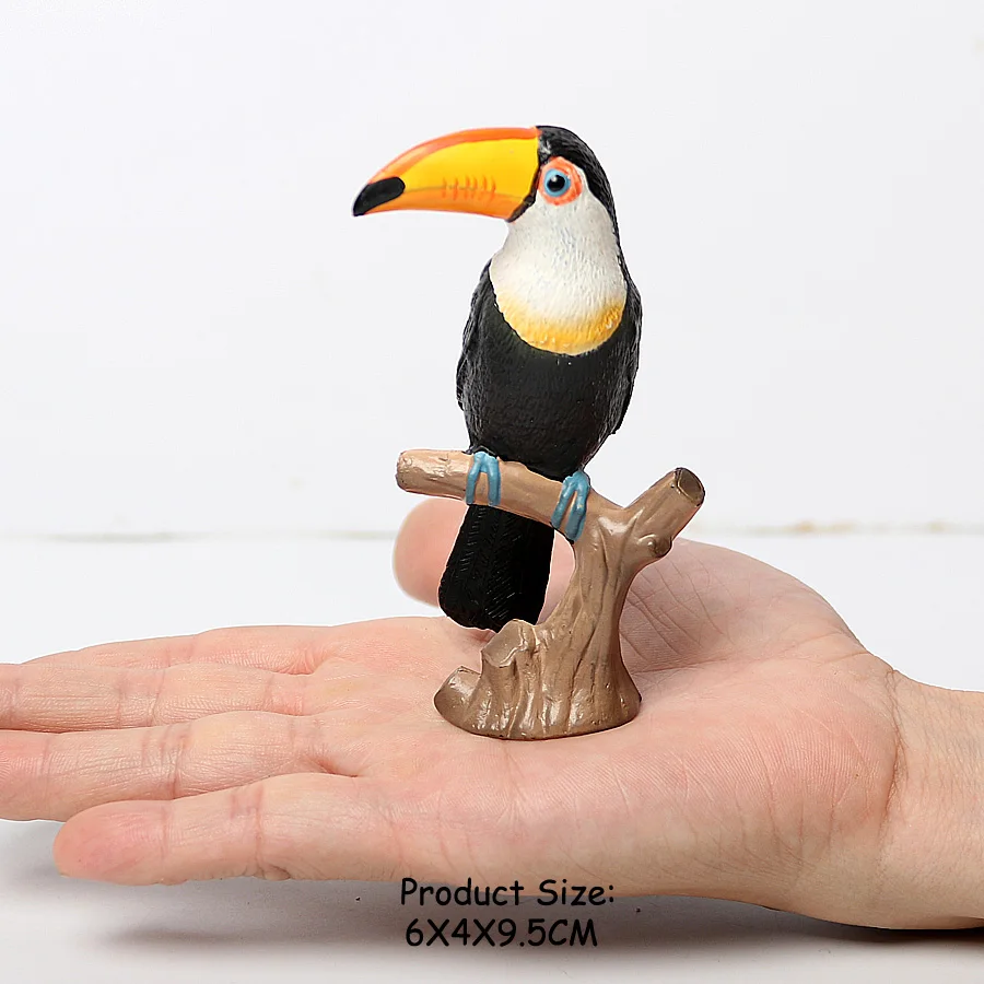 Wilde Vogels Dieren Kalkoen Ara Uil Eagles Struisvogel Pelikaan Beeldjes Speelgoed Dier Action Figure Leren Onderwijs Vogels Geschenken