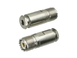 1pcs UHF SO239 Female Jack Connector Clamp RG58 RG142 LMR195 RG400 Cable RF Coaxial Brass Straight New