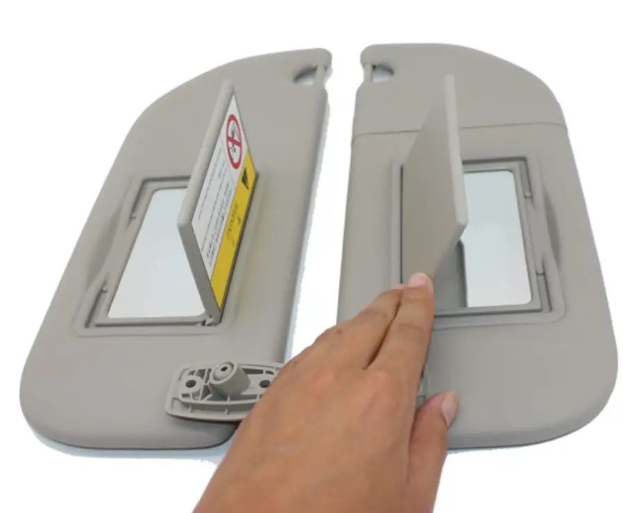 Interior Sunvisor With Mirror Front visor assembly For Peugeot 301/ Citroen C2  Citroen C3 Citroen Elysee 2014 - 2017  sun visor