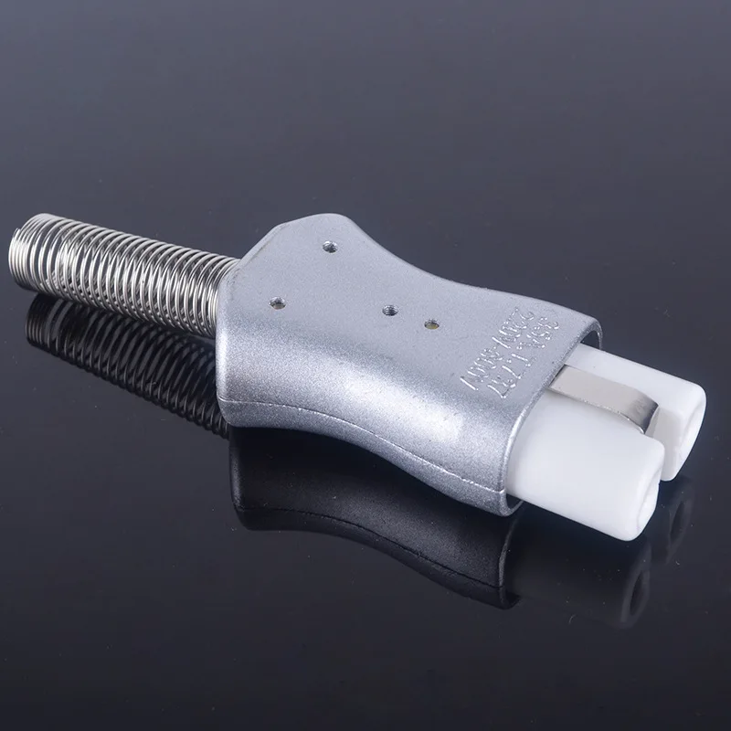 New 6mm IEC C8 ceramic wiring industry socket plug high temperature c7 male female Connector electric oven power outlet 35A 600V