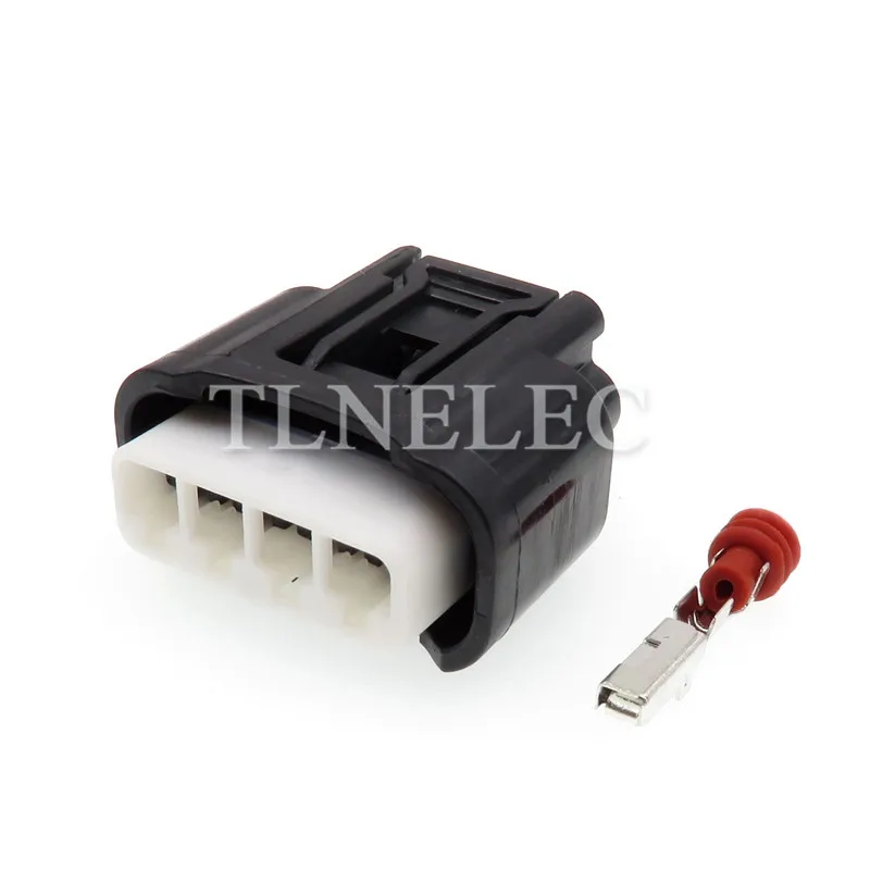 11885 7283-7449-30 preto conector da tomada da bobina de ignição de 4 pinos para toyota carola vios corolla camry highlander rav4