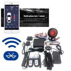 EFHIPS GSM GPS smart remote engine starter start stop pke keyless entry car alarm alarms system