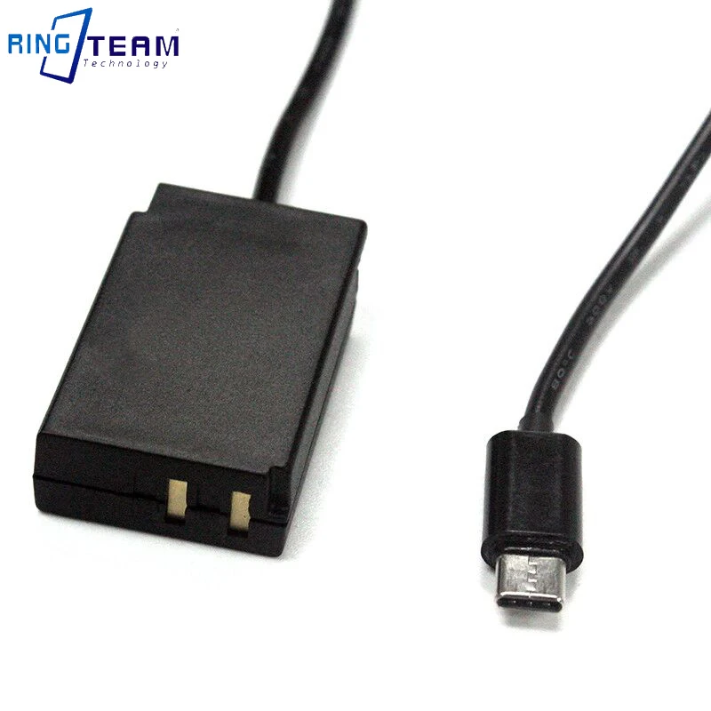 Type C Cable to EN-EL22 Dummy Battery EP-5E DC Coupler  for 1 J4 S2 1J4 1S2 Digital Cameras And More Models.