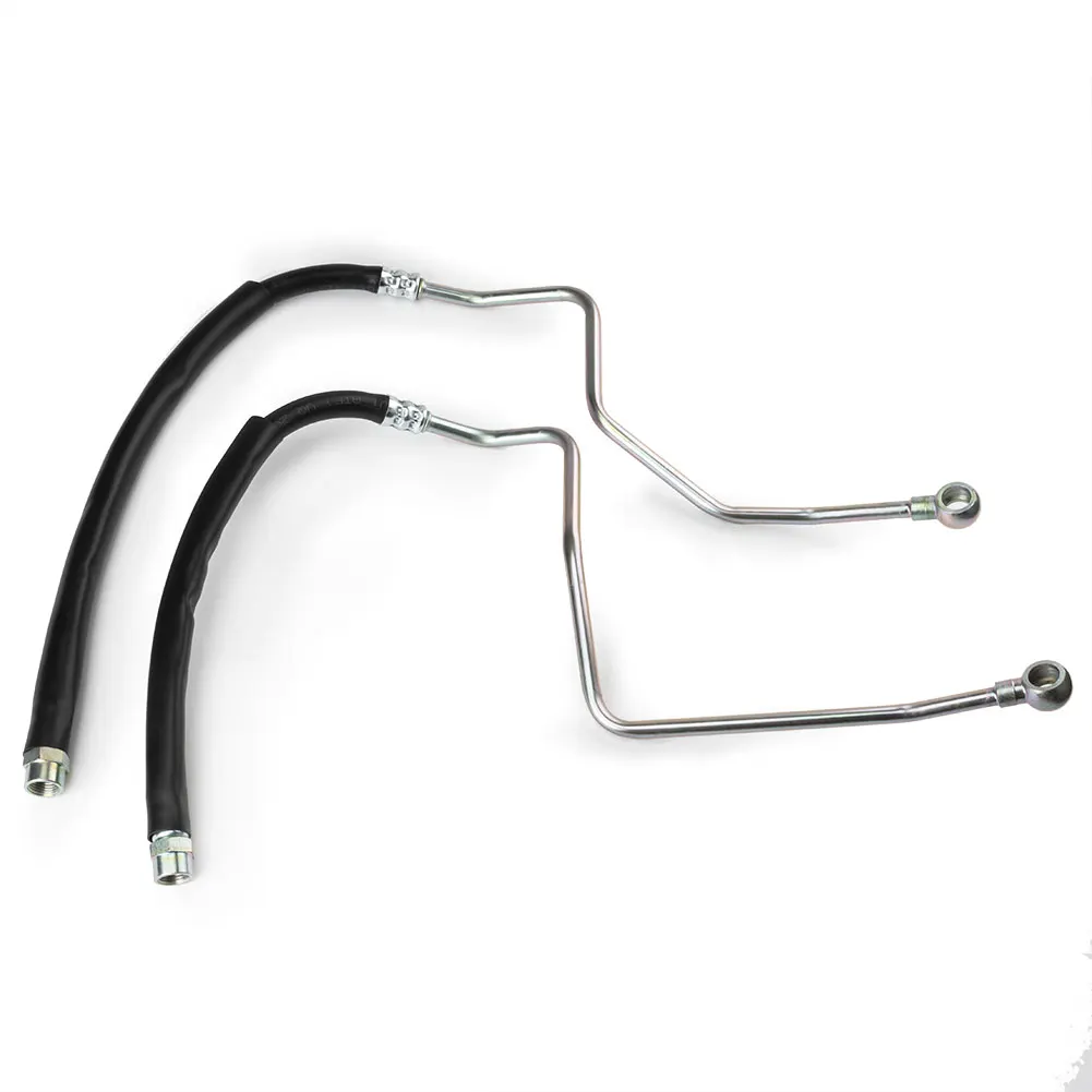 

2 Pcs MR204354 MR204353 Oil Cooler Feed Return Hose For Mitsubishi Montero 3.0L 3.5L 1995-2001 Car Accessories