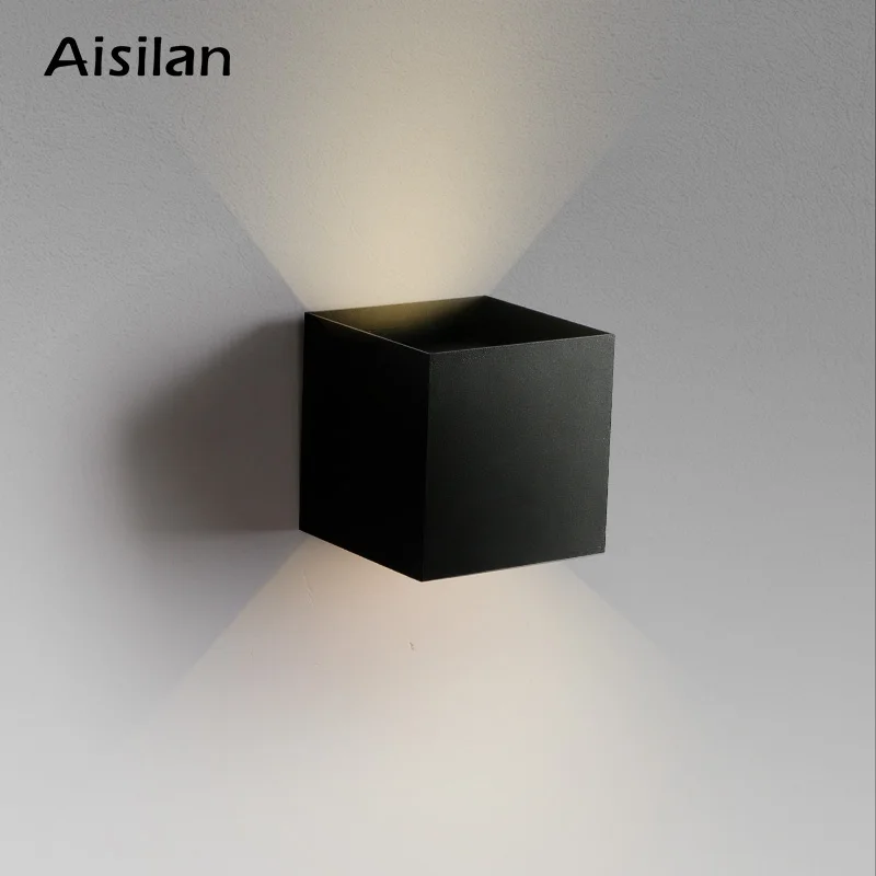 Aisilan LED Wall Light Waterproof Garden Wall Lamp up and down Glow Spotlight for Balcony Stairs Terrace Light IP65 AC85-260V