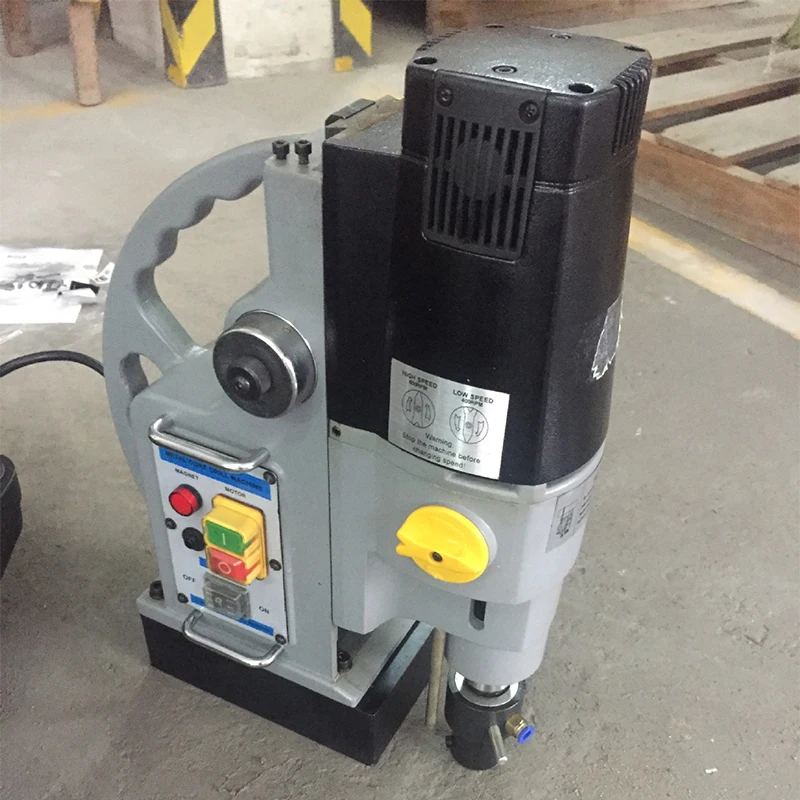 مثقاب مغناطيسي متعدد الوظائف MCD50 مثقاب مغناطيسي مع شفط الحديد مثقاب أساسي محمول مثقاب مقعد شفط 15000N #5