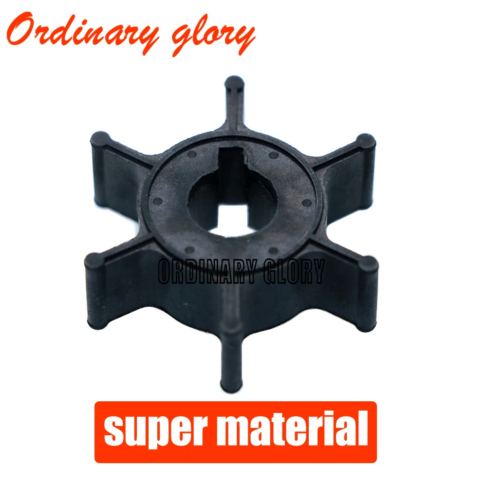 Water Pump Impeller for Yamaha 4HP 5HP 6HP Outboard Motor 6E0-44352 6E0-44352-00-00 6E0-44352-003 6E0-44352-00 18-3073