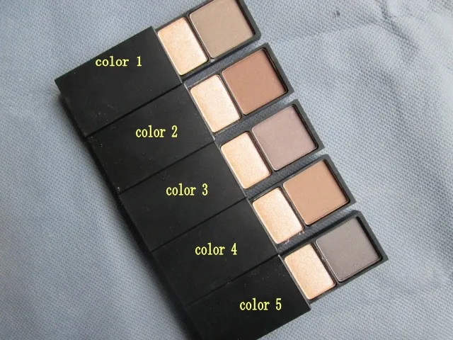 Make-up zwei Farben Augenbrauen-Brauen-Shader Fard Pouder pour les sourcils 4,2 g