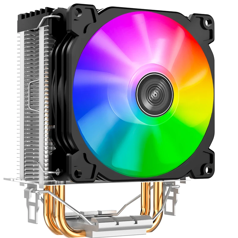 Jonsbo CR-1200 Cpu Luchtkoeler 2 Heat Pipe Toren Cpu Koeler Met Kleur Fan Afneembare Ontwerp Voor Intel 775 115X amd AM4 AM3 FM2