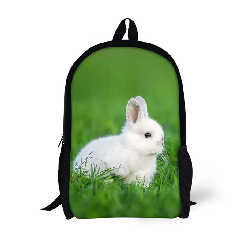 Niedlichen Kaninchen Rucksack Kid Mädchen Schule Taschen Kleinkind Rucksack Für Jugendliche Kinder Tägliche Taschen Geschenk Rucksäcke Nach Maß