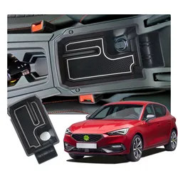 RUIYA Car Armrest Box Storage for Cupra Formentor / Seat Leon MK4 2026 Central Control Container Cupra Formentor Accessories