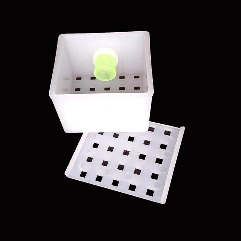 Multifunctional Plastic Queen Bee Storage Device Bee Cage Box for Queen Rearing D2TD