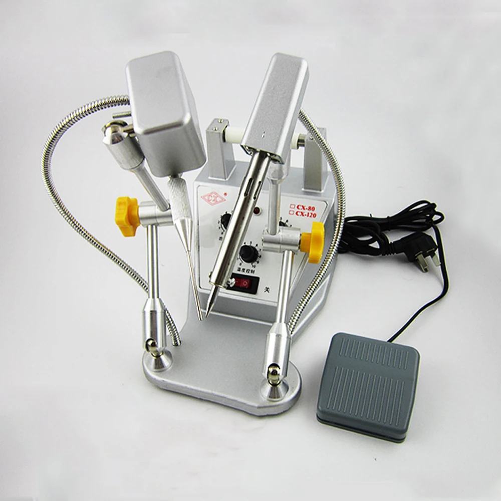 

CX-80 Pedal Automatic Soldering Machine Universal Soldering Spot Welding Machine Constant Temperature Soldering Gun 220V