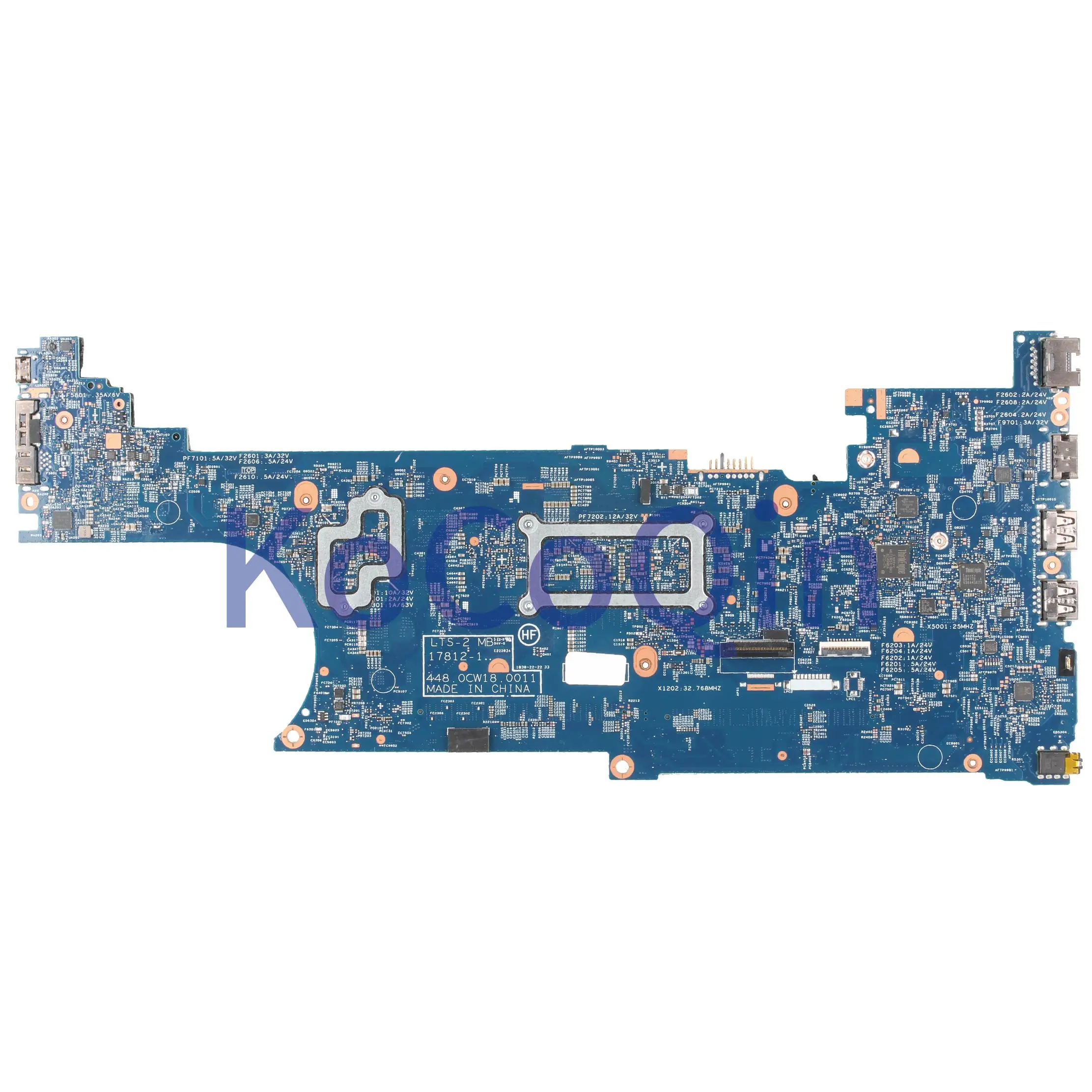 Imagem -02 - para Lenovo Thinkpad T580 P52s I78650u Notebook Mainboard 01yr262 178121 448.0cw18.001 N17s-q1-a1 Sr3l8 Laptop Motherboard