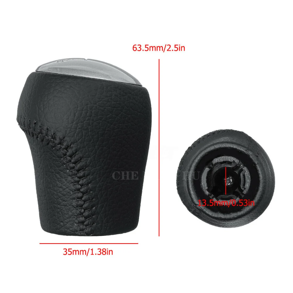Picture 5: For Nissan X-trail 2006 2007 2008 2009 2010 2011 2012 2013 Car 6 Speed MT Gear Shift Knob Manual Gearshift Shifter Lever