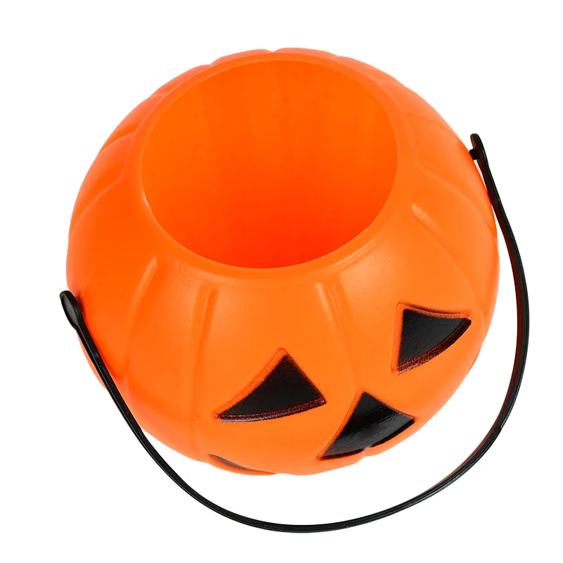 1/3pc cukierki na Halloween wiadro wiadro z dyni przenośny kosz dzieci Favor cukierek albo psikus wiadro impreza z okazji Halloween materiały