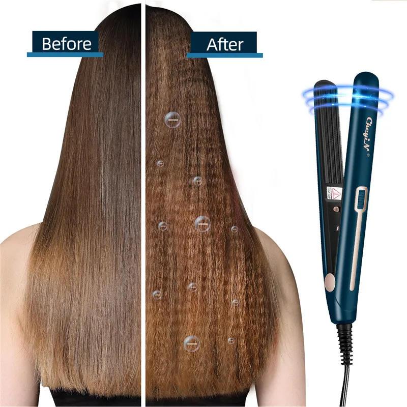 CkeyiN piegatore per capelli in ceramica ferro mais stecca aggraffatura ferro barile capelli Waver Curling bacchetta strumenti per lo Styling di moda bigodino Modeler