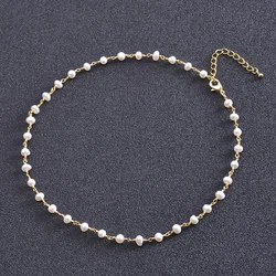 Women's High Quality Jewelry Exquisite Gift Lovely Creative Charm 18k Gold Plated Hand Twisted Natural Freshwater Pearl Necklace