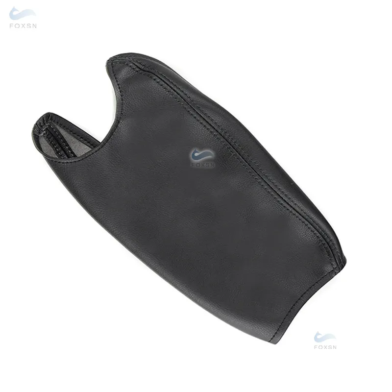 Car Accessories Microfiber Leather Interior Center Control Armrest Box Cover Trim For Honda XRV Vezel H-RV