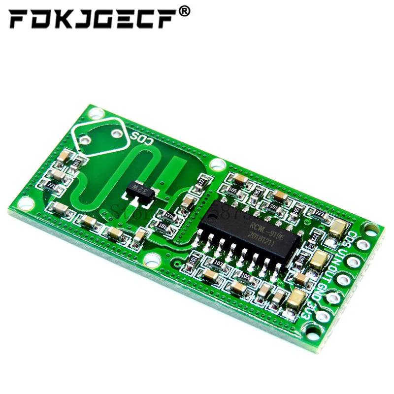 5PCS/LOT RCWL-0516 microwave radar sensor module Human body induction switch module Intelligent sensor