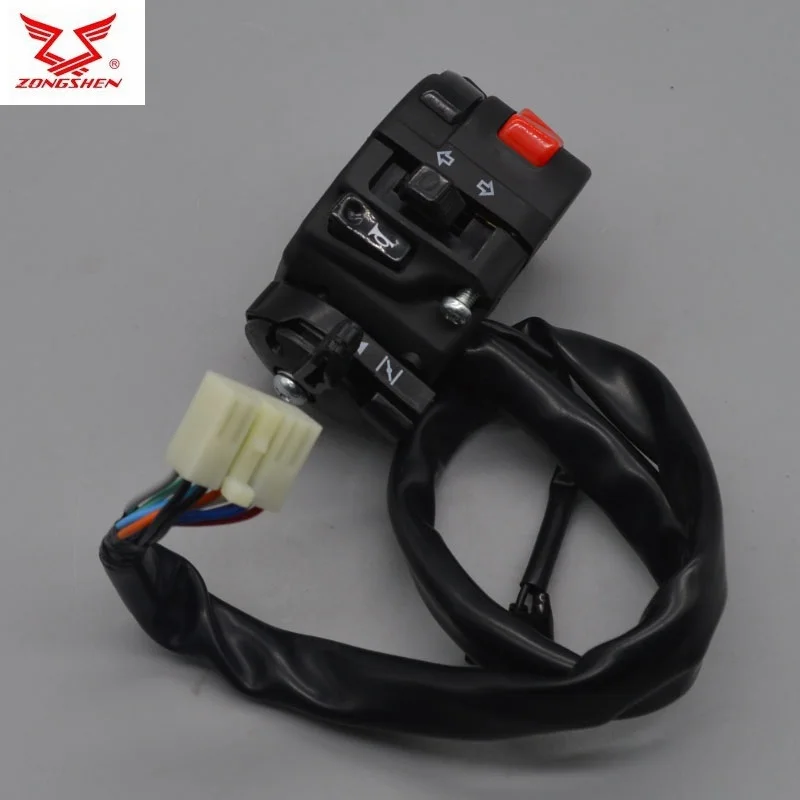 RX1 ZS150-51 ZS200-51 left switch right side for zongshen 150cc 200cc carburetor system version accessories free shipping