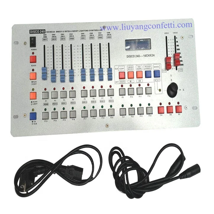 party night club Console 240 led light Stage audio Lighting 512 Disco DJ Equipment Dmx Controller