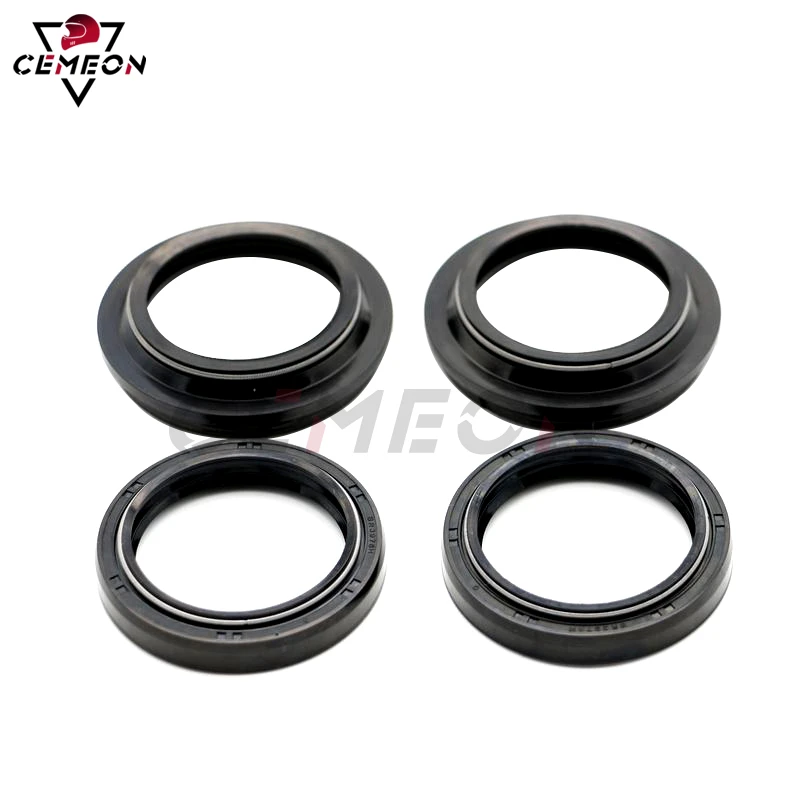 Fork seal For Kawasaki GTR1000 Z750 Z800 ZR750 ZR-7 EN500 Motorcycle front shock absorber front fork oil seal and dust cap