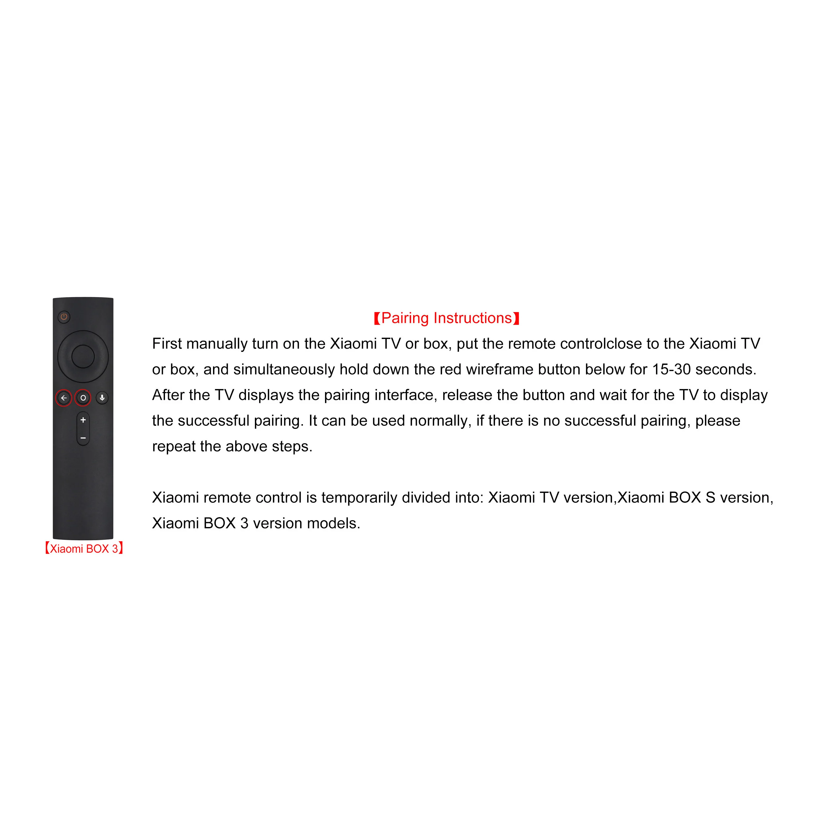 New Replacement XMRM-002 Bluetooth Remote Control For MI 4K Ultra HDR TV Box 3 MI BOX 3S With Voice Search MDZ-16-AB