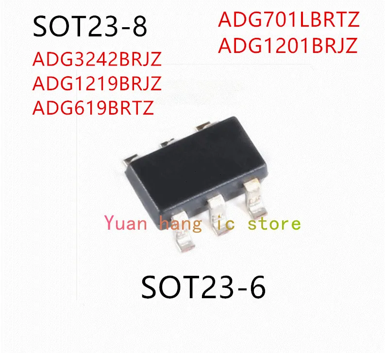 

10PCS ADG3242BRJZ ADG1219BRJZ ADG619BRTZ ADG701BRTZ ADG1201BRJZ SOT23-6