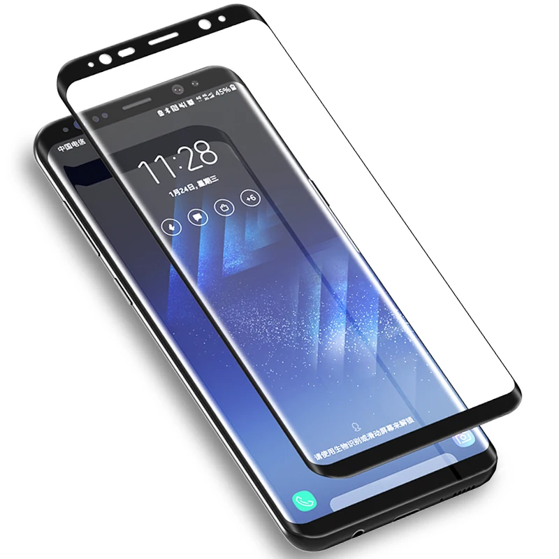 20D Tempered Glass For Samsung Galaxy Note 8 9 S8 S9 Plus Screen Protector For Samsung S7 Edge A6 A8 Plus 2018 Protective Film