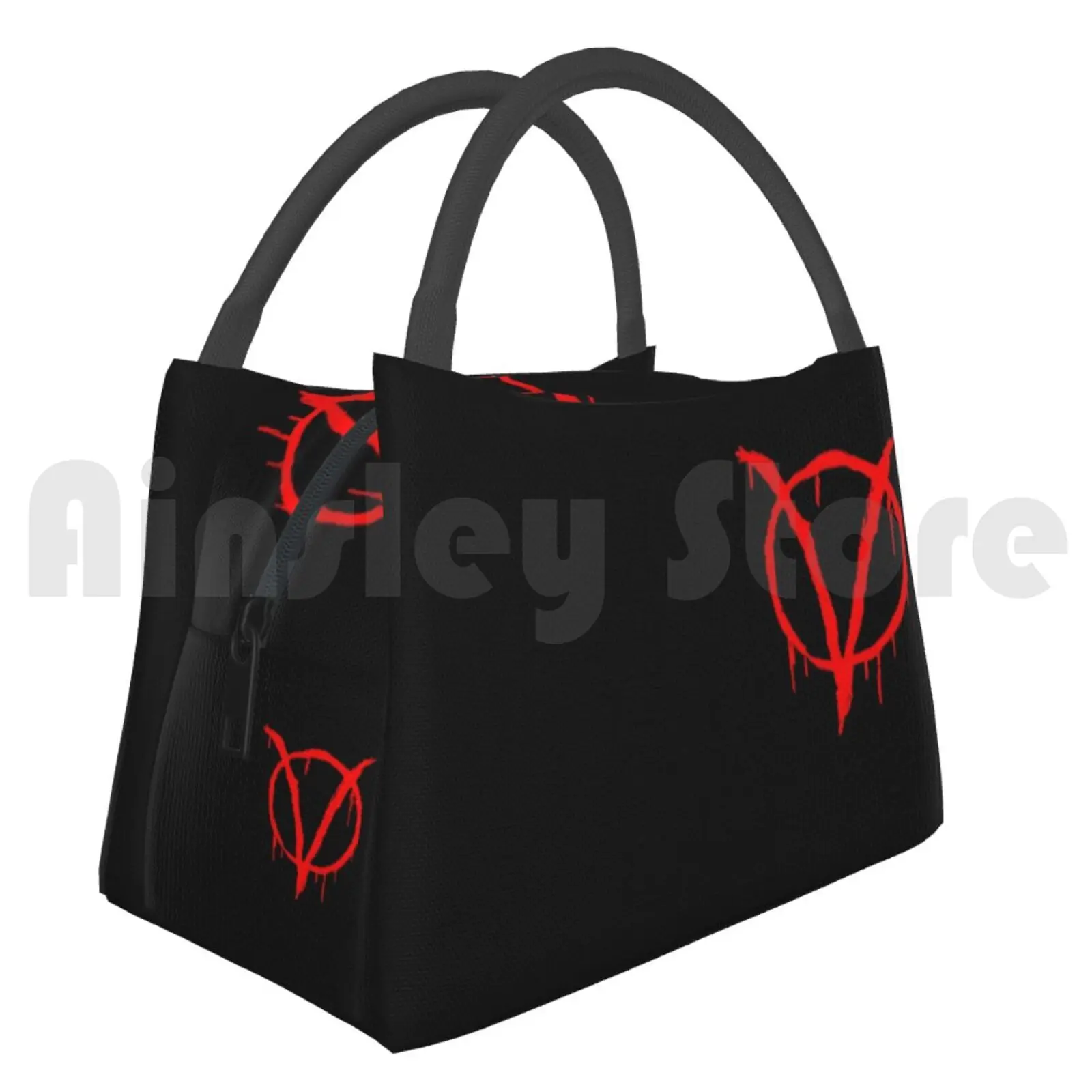

Cooler Lunch Bag Picnic Bag V For Vndetta V For Vendetta V Anonymous V For Vendetta Guy Fawkes Movie Revolution Hacker
