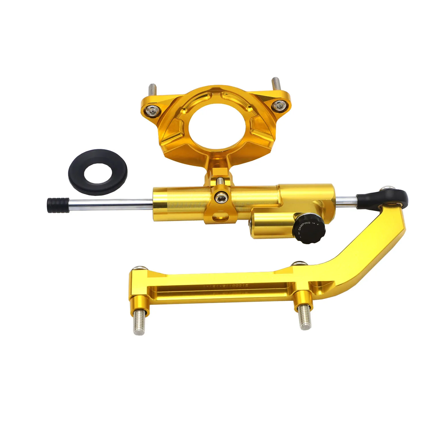 High Quality CNC Aluminum Adjustable Motorcycles Steering Stabilize Damper Bracket Mount For Kawasaki Z1000 Z 10002014-2017 2016