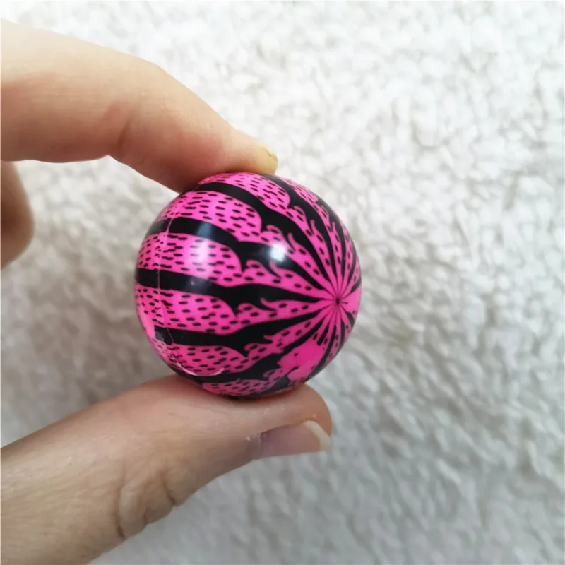 10pcs/lot 3cm Colorful Watermelon Rubber Bouncing Balls Bouncy Pinball Juggling Jumping Outdoor Sports Toys for Kids Children