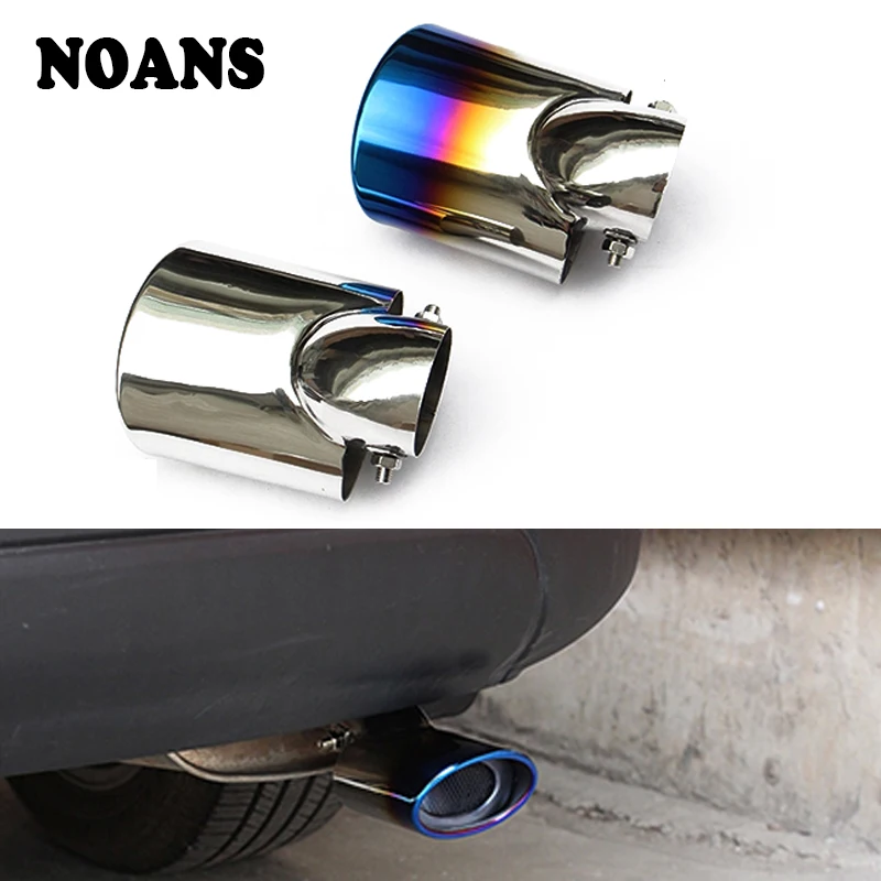 Stainless Steel Car Exhaust Tip Muffler Pipe Cover For Mitsubishi Outlander 4 3 2019 2018 2017 2016 2015 2014 2013 Accessories