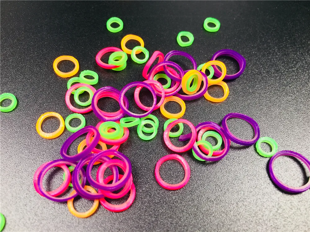 

Colorful Dental Orthodontic Elastics Rubber Bands Ligature Ties "3/16"MM 2.5/3.5/4.5/6.5OZ Rabbit