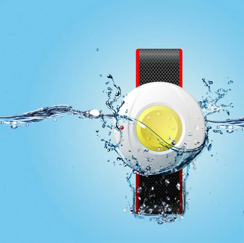 Wireless Armbanduhr Halskette SOS Panic Button Ältere Kinder Notfall 433MHz
