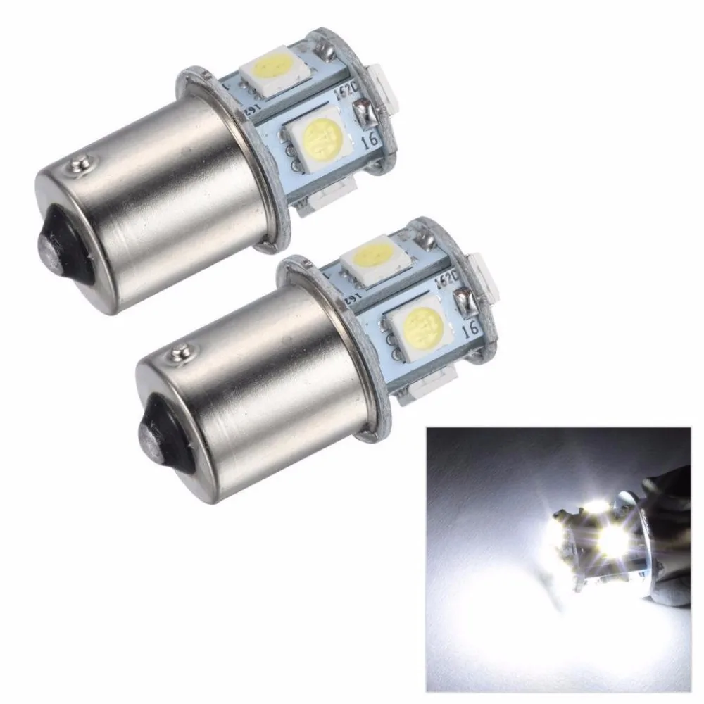 Car Led P21W BA15s 1156 8 Smd 5050 8smd Parking Light Rear Bulb Tail Lamps DC12v Auto Turn Signal Litghting 1pcs