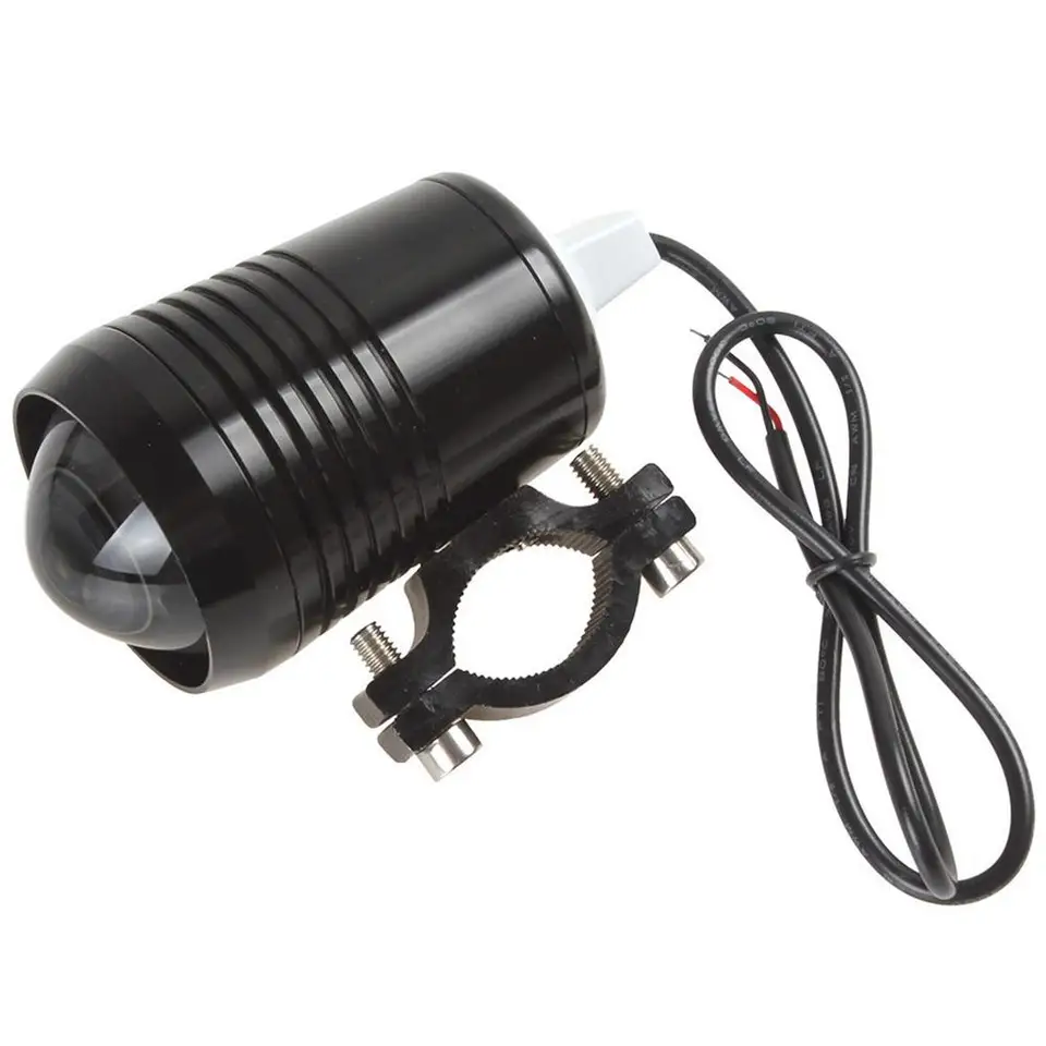Lot 2 Phares LED Moto U5 Antibrouillard - 3000LM, 12V, Étanche, Pour Honda Transalp XRV650, NX650, TRX300EX & Plus