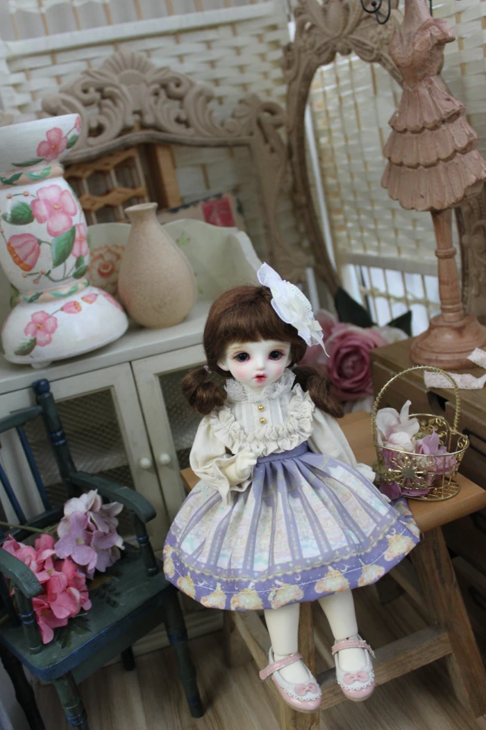 1/6 1/4 1/3 schaal BJD kleding accessoires Westerse stijl Losse jurk voor BJD/SD Blyth YOSD MSD pop accessoires C0495