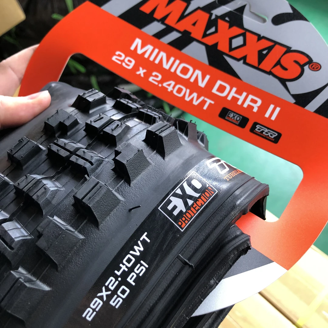 Maxxis minion-マウンテンバイク用の管状 (m327l),マウンテンバイク用,26er,27.5er,27er,29er,ダウンヒルバイク用タイヤ